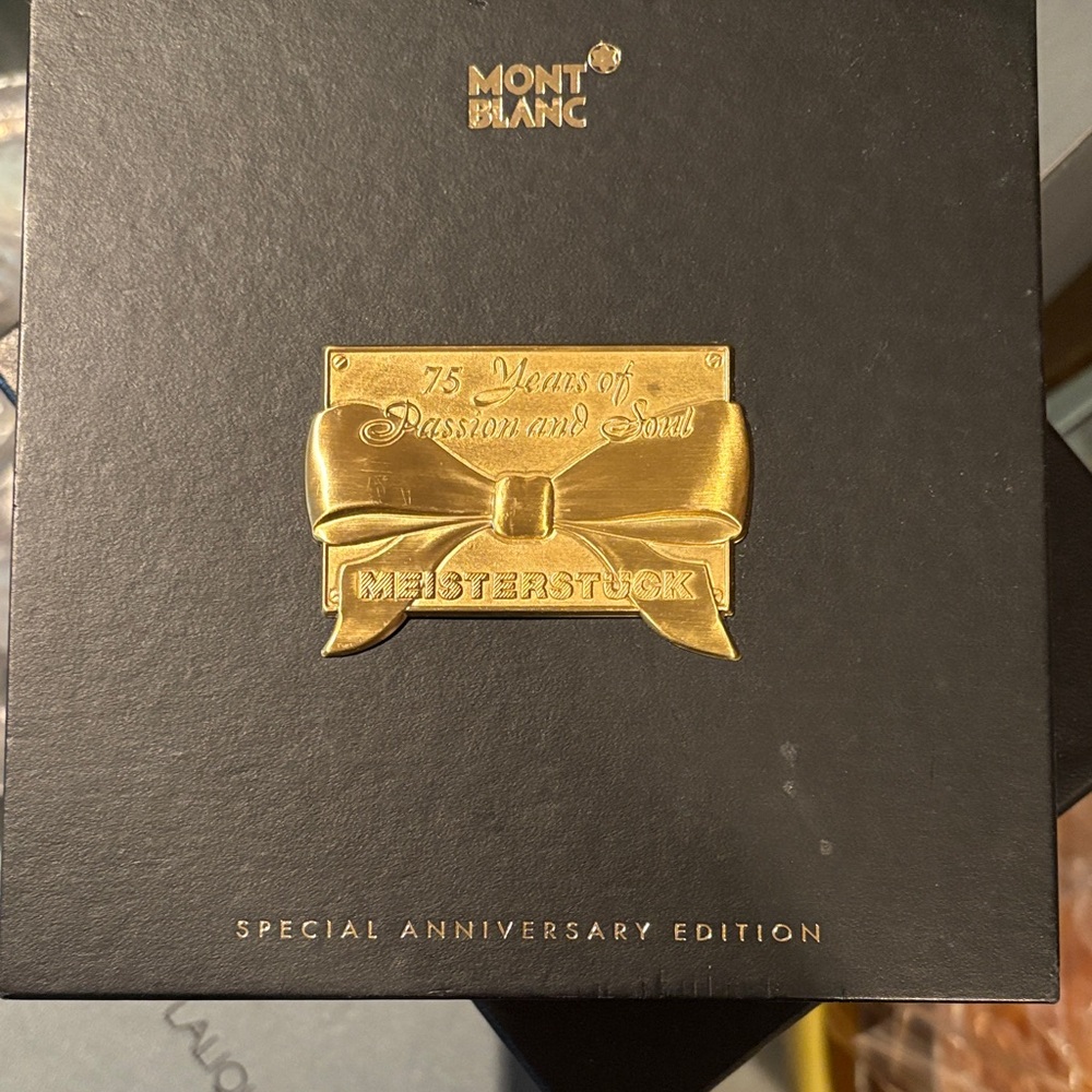 Montblanc Special Edition with Gold Accents